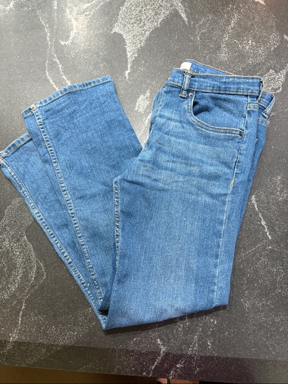 Levi's big kids bootcut Medium Blue Jeans